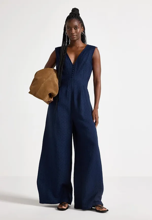 Ärmlös jumpsuit