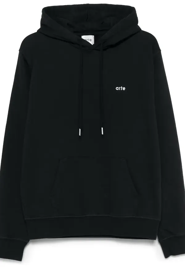 Arte Antwerp hoodie med energitryck - Svart