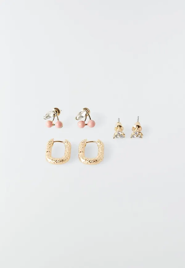 Arvida 3-pack earrings