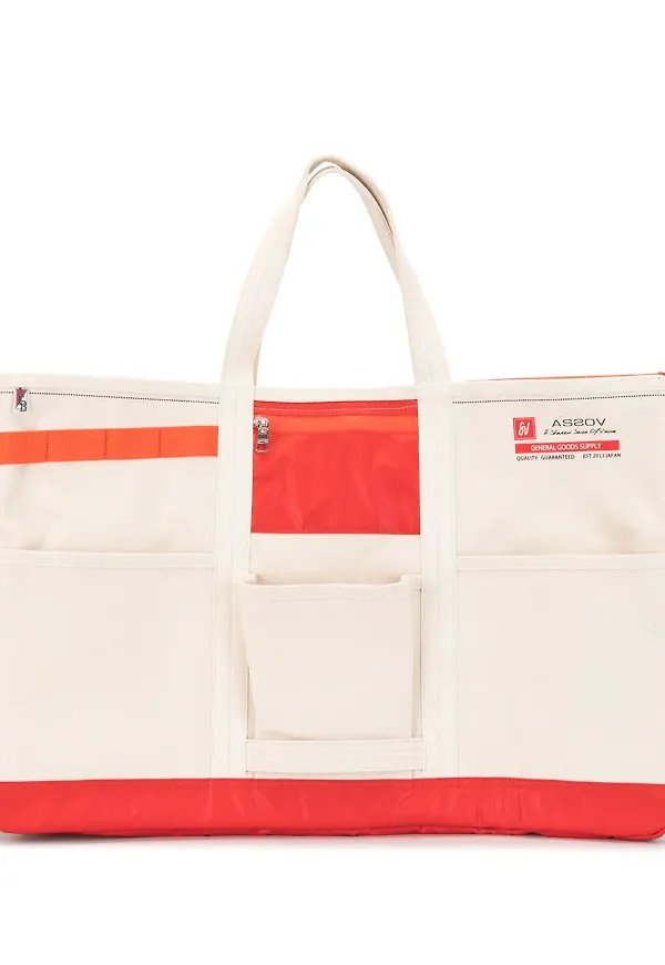 As2ov Alberton canvas tote-väska - Vit