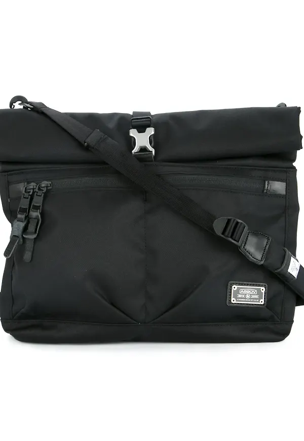 As2ov Cordura axelväska - Svart