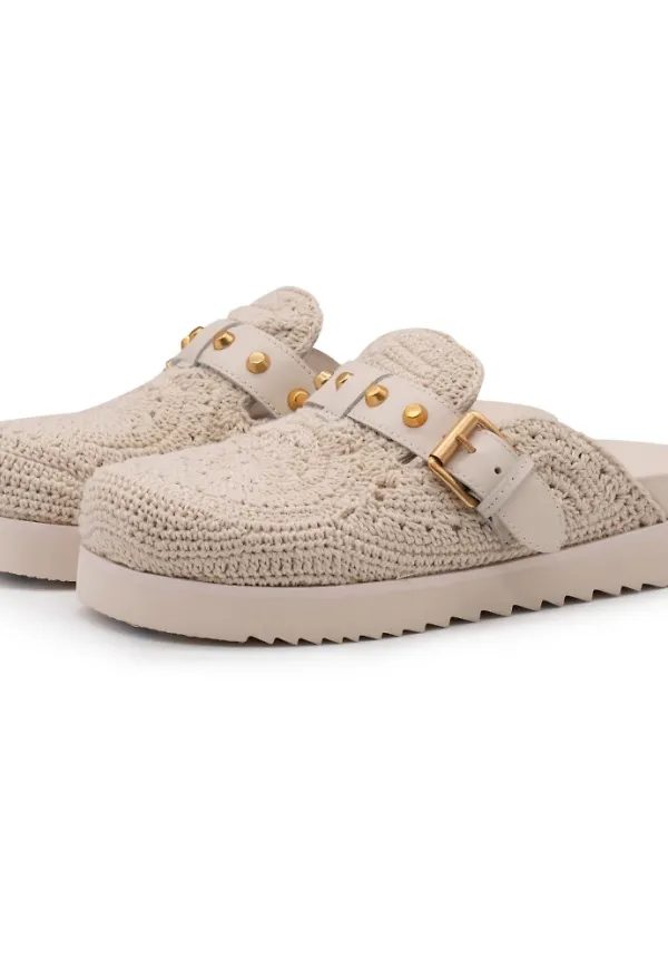 ASH Gioia tofflor Beige, Dam