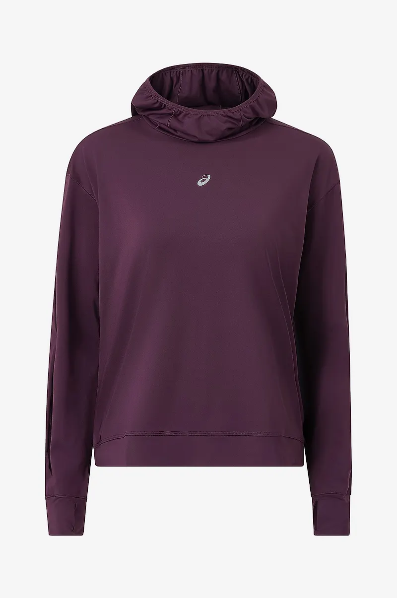 Asics - Huvtröja Nagino Run Winter Hoodie - Lila
