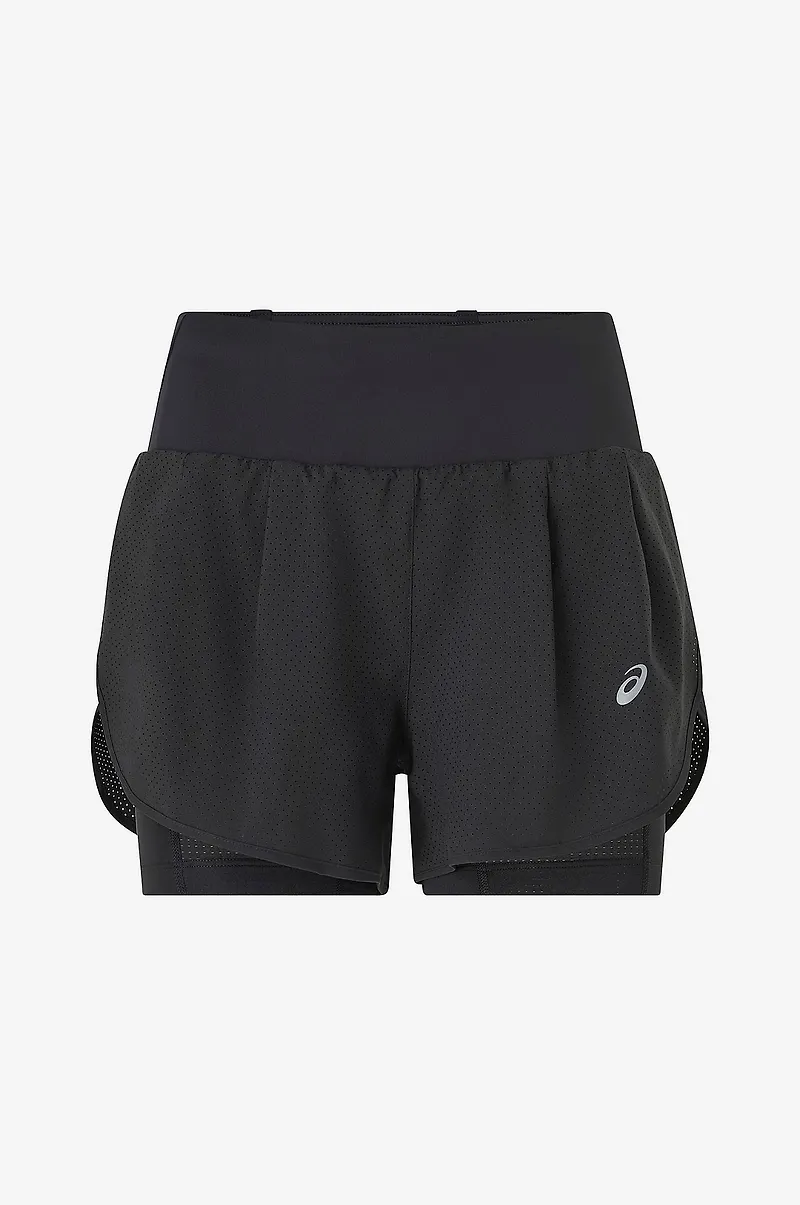 Asics - Löparshorts Road 2-n-1 3.5in Short - Svart