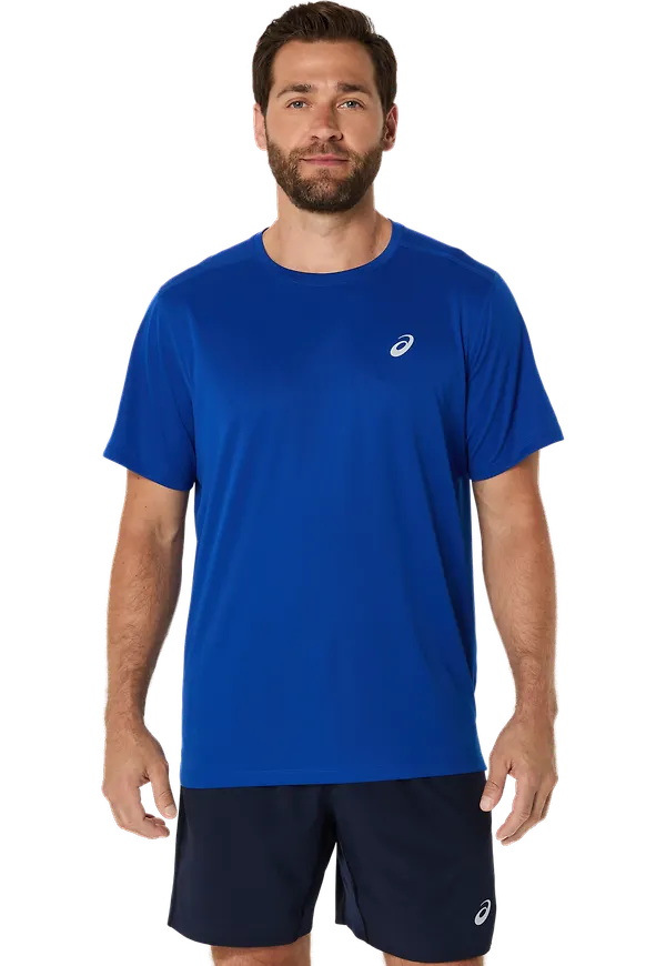 Asics Men's Asics Core Short Sleeve Top Asics Blue