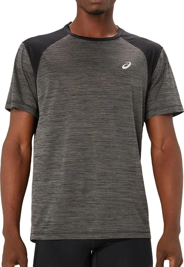 Asics Men's Road Short Sleeve Top Performance Black