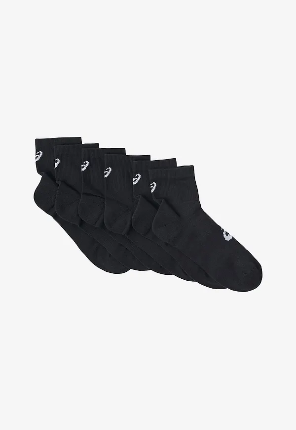 Asics - Strumpor Quarter 6-pack - Svart