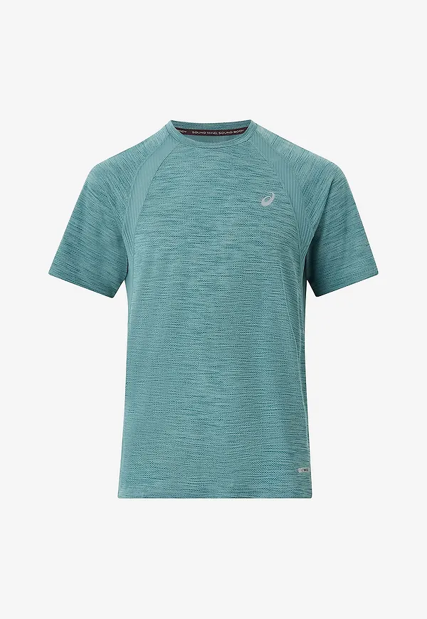 Asics - Träningstopp Road Ss Top - Blå