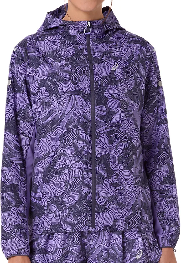 Asics Women's Fujitrail Packable Jacket Amethyst
