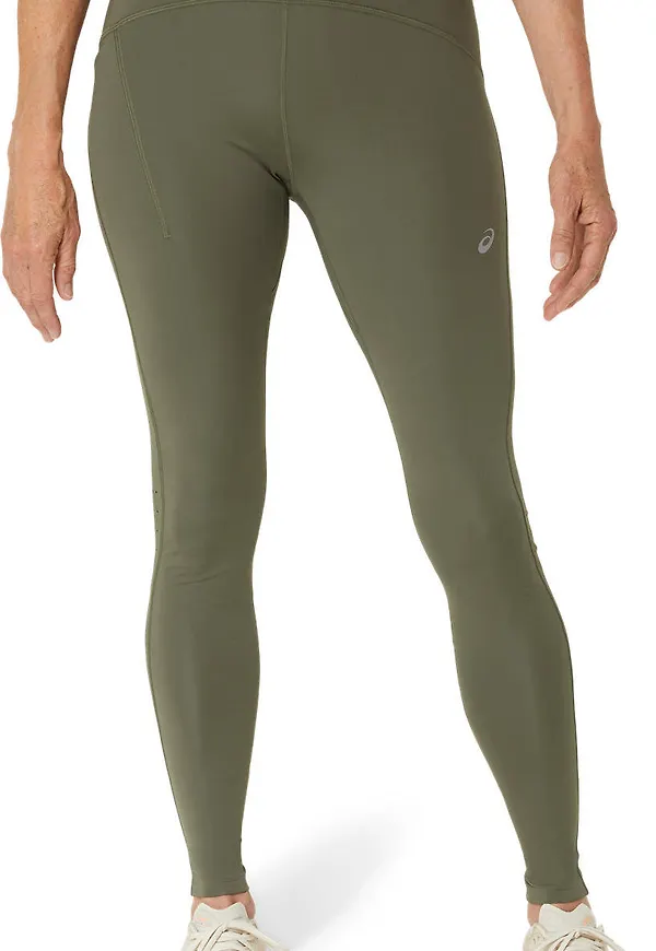 Asics Women's Road High Waist Tight Mantle Green