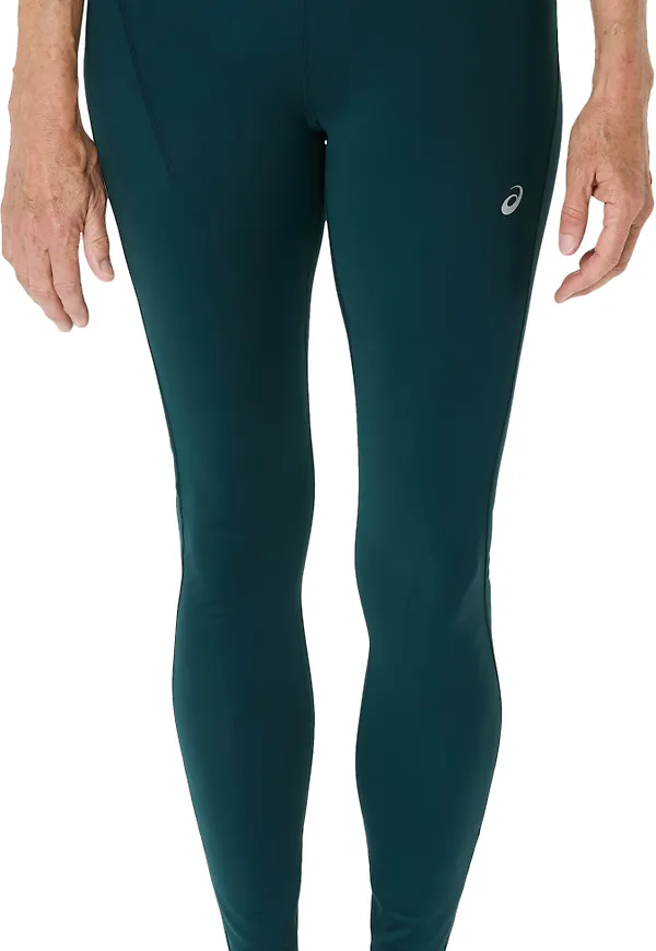 Asics Women's Road High Waist Tight Saxon Green