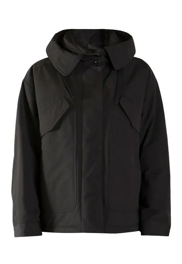 Aspesi Crop jacket Svart, Dam