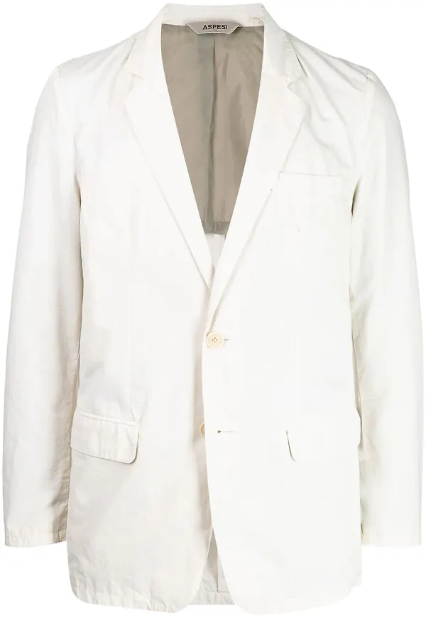 ASPESI enkelknäppt blazer - 85044 CHIACCIO