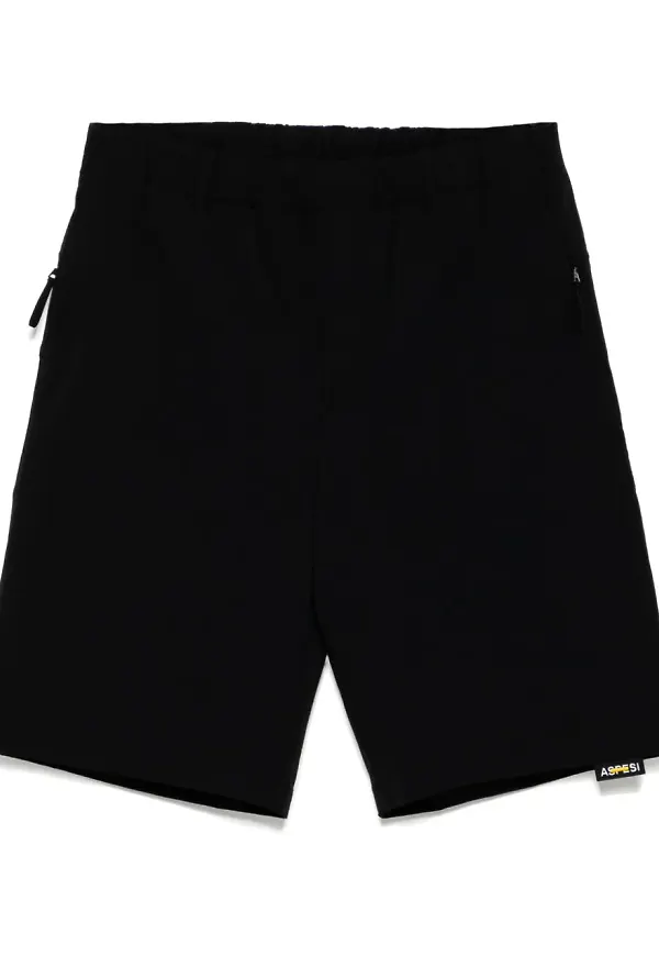ASPESI färgade linneshorts - Blå