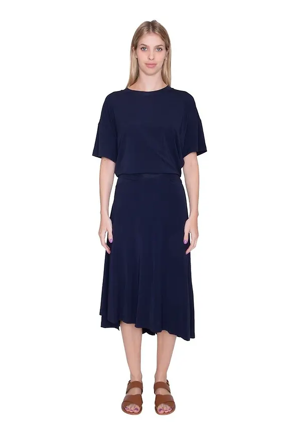 Aspesi Midi Dress Blå, Dam