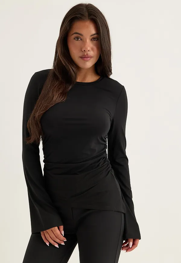 Asymmetric Long Sleeve Top