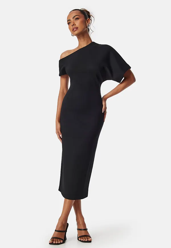 Asymmetric Midi Dress