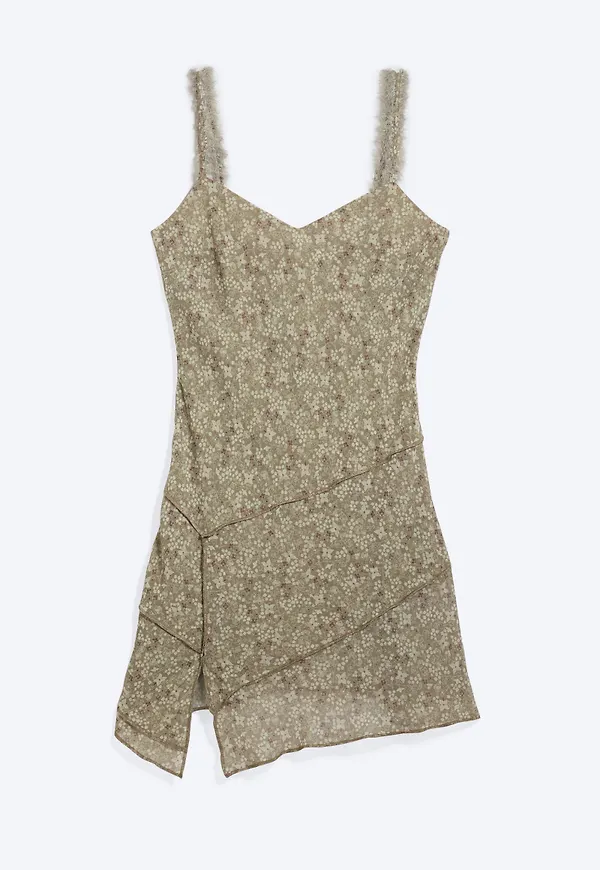 Asymmetric Slip Dress