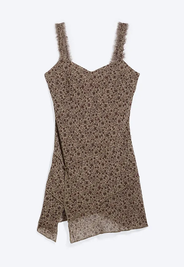Asymmetric Slip Dress
