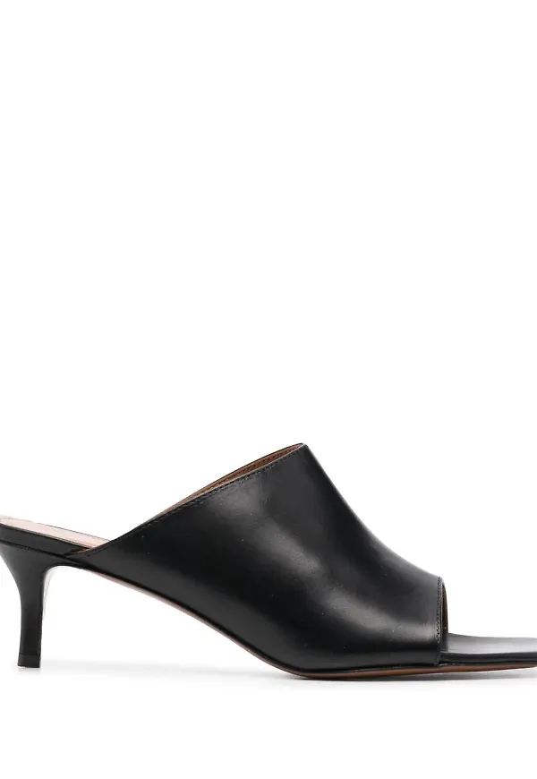 ATP Atelier slip-ons i läder - Svart
