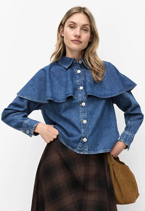 Atta denim blouse