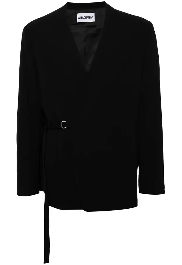 Attachment v-ringad blazer - Svart
