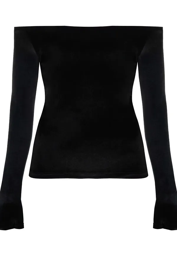 Atu Body Couture baraxlad topp - Svart