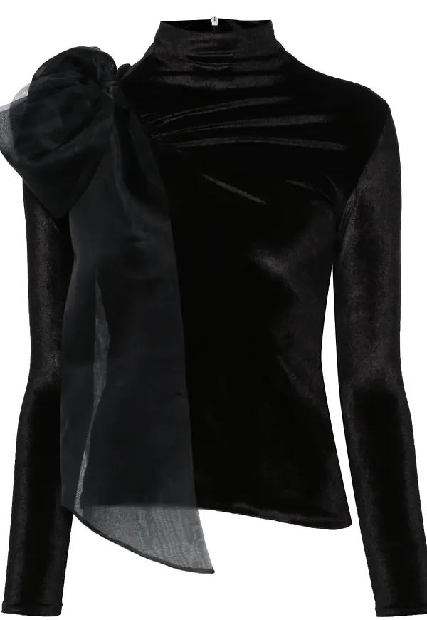 Atu Body Couture body med rosett - Svart