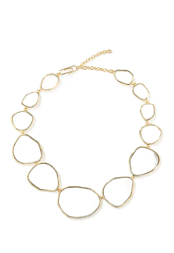 Aurelie Bidermann Ciottolo halsband - Guldfärgad