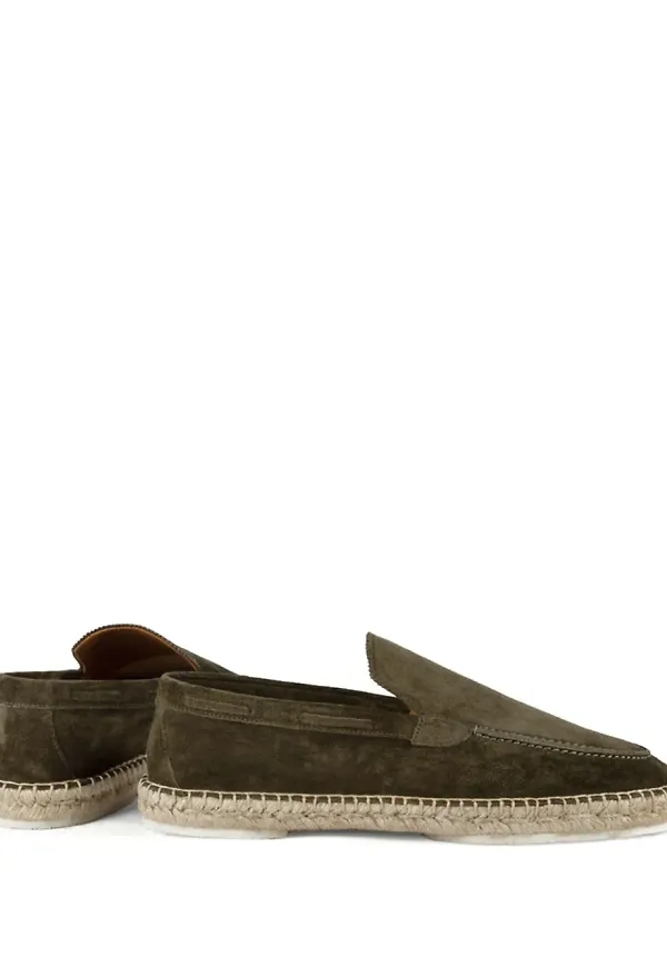 Aurélien slip on-espadrillos - Grön