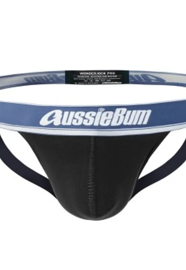 aussieBum Kalsonger 2P WJ Pro Jock Svart bomull Small Herr