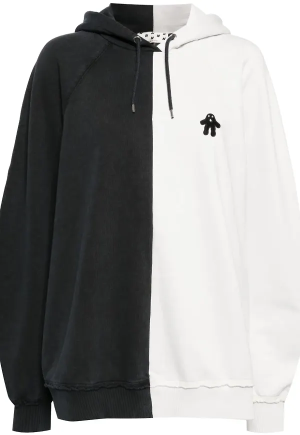 AVAVAV hoodie med färgblock - Svart
