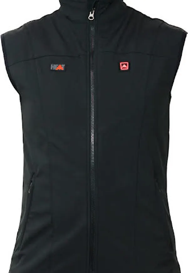 Avignon Unisex Heating Vest Softshell Powerbank Basic Black