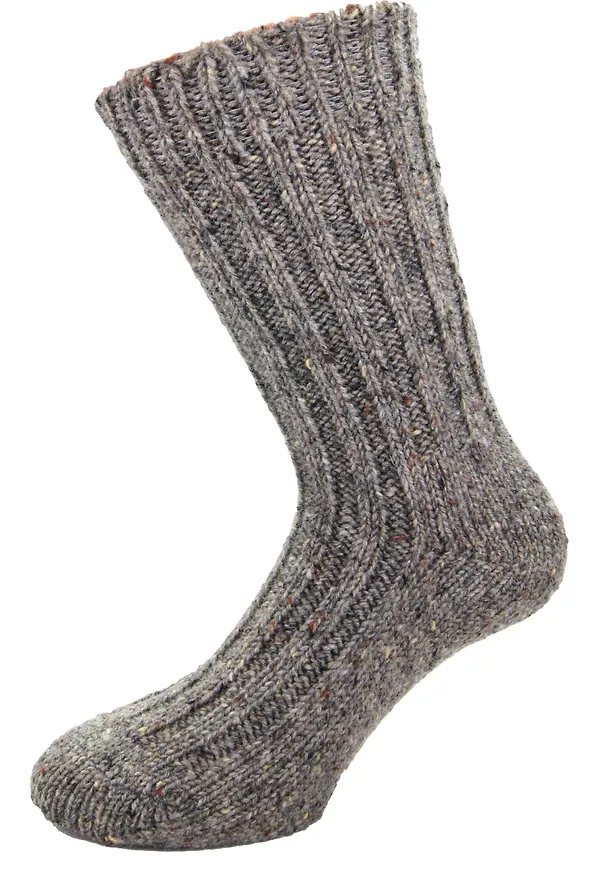 Avignon Unisex Ragg Sock Basic Grey