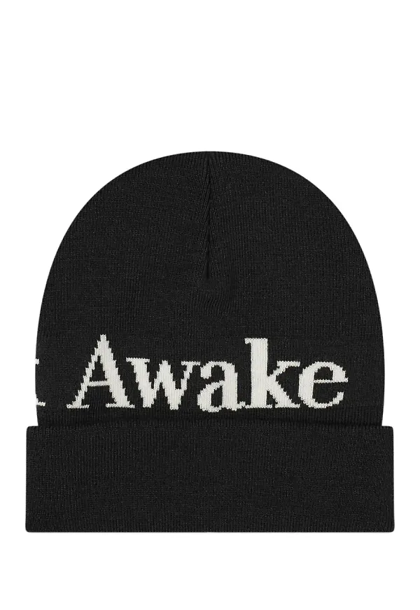 Awake NY mössa med vikt brätte - Svart