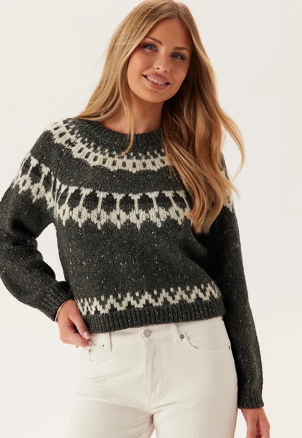 Awtillie Ls O-neck Knit