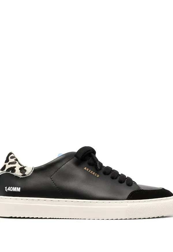 Axel Arigato Clean 90 sneakers med djurpanel - Svart