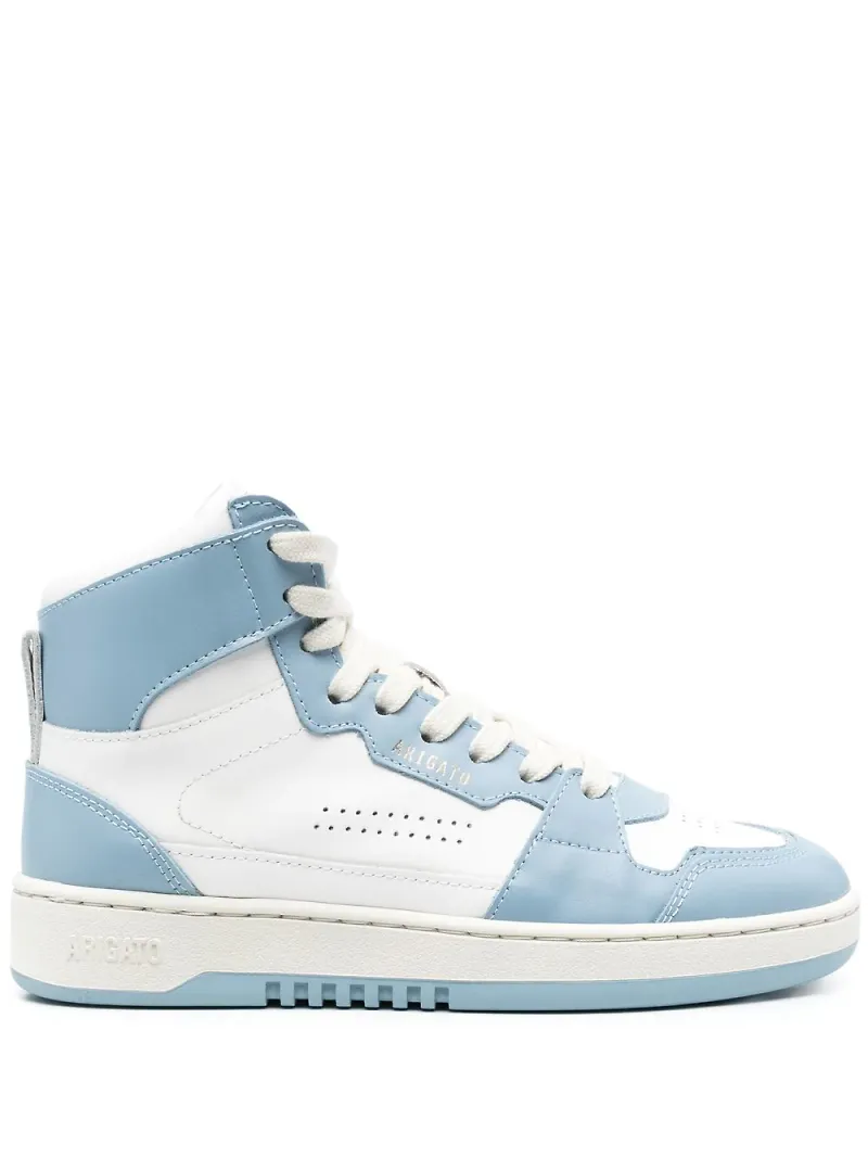 Axel Arigato Dice höga lädersneakers - Vit
