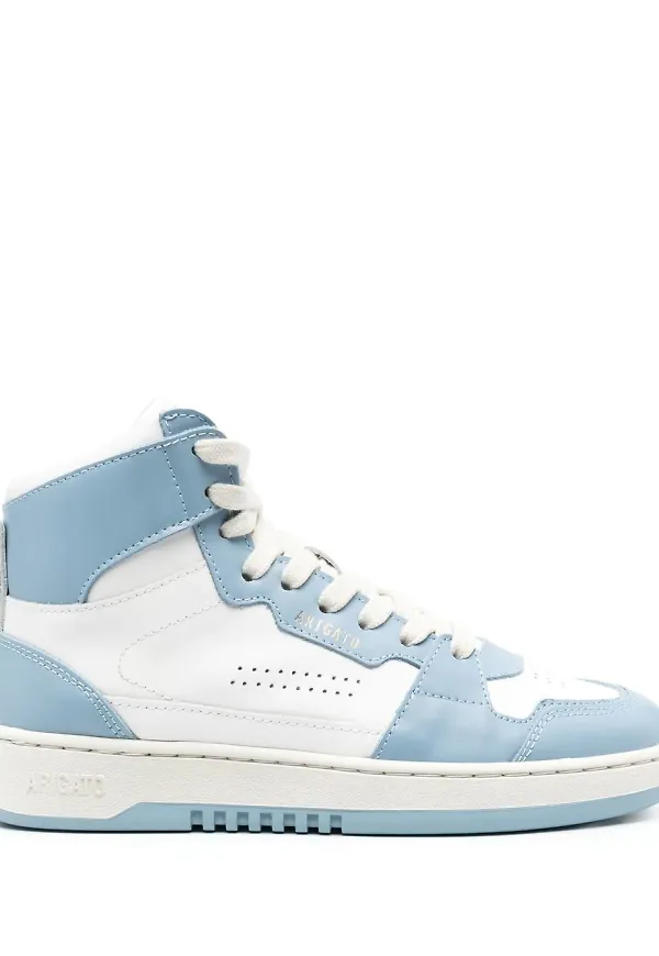 Axel Arigato Dice höga lädersneakers - Vit