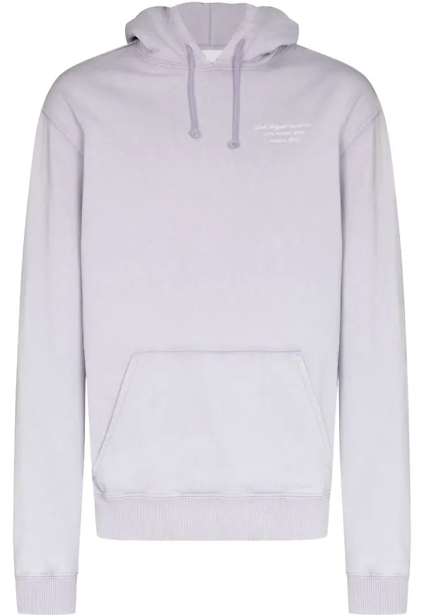 Axel Arigato hoodie med dragsko - Lila