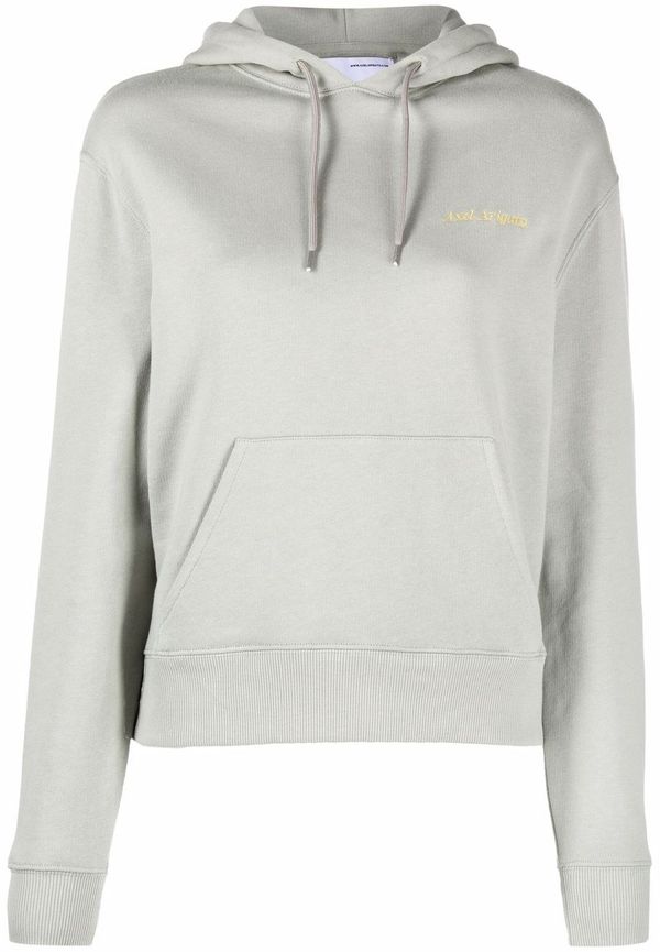 Axel Arigato hoodie med logotyp - Grön