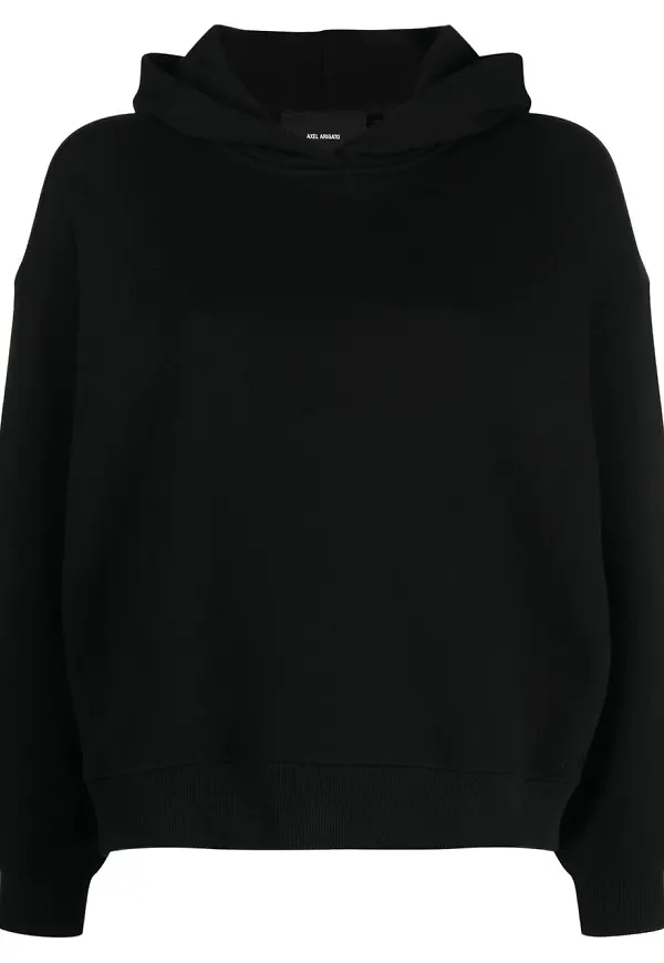 Axel Arigato hoodie med logotyp - Svart