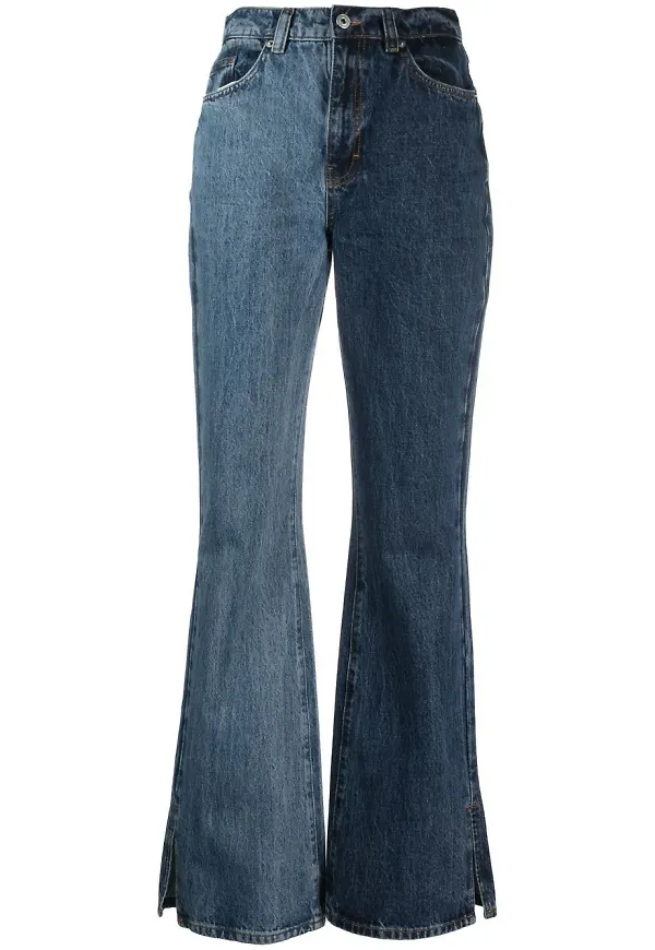 Blå jeans 2026 med hög midja från Axel Arigato för dam