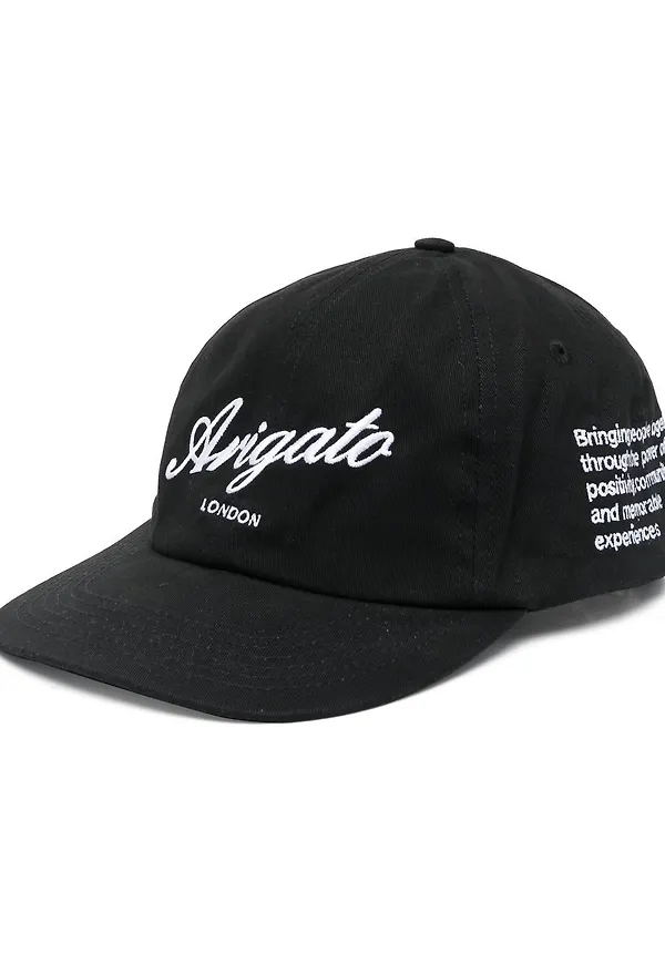 Axel Arigato London keps med broderad logotyp - Svart