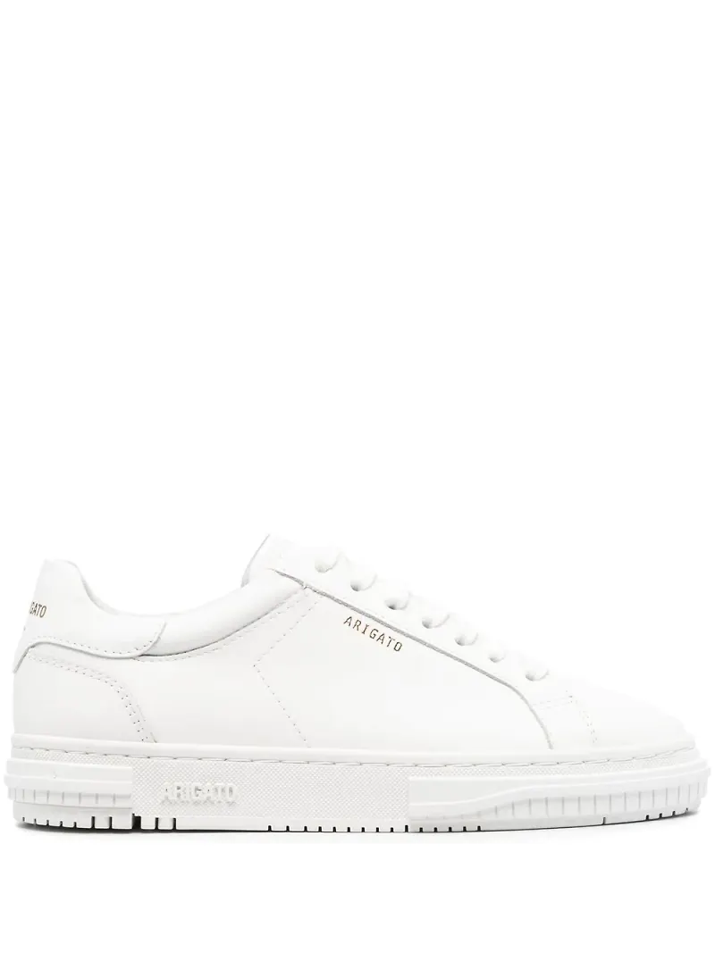 Axel Arigato låga lädersneakers - Vit