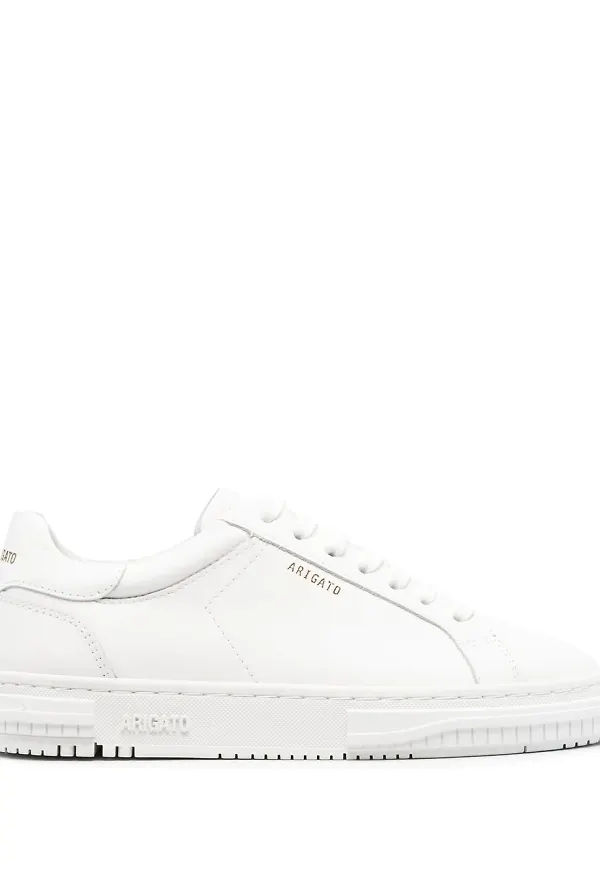 Axel Arigato låga lädersneakers - Vit