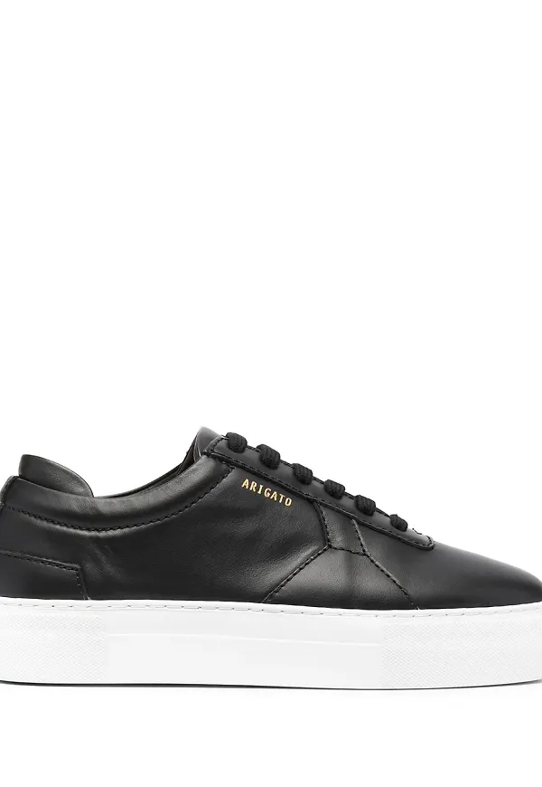 Axel Arigato låga platåsneakers - Svart