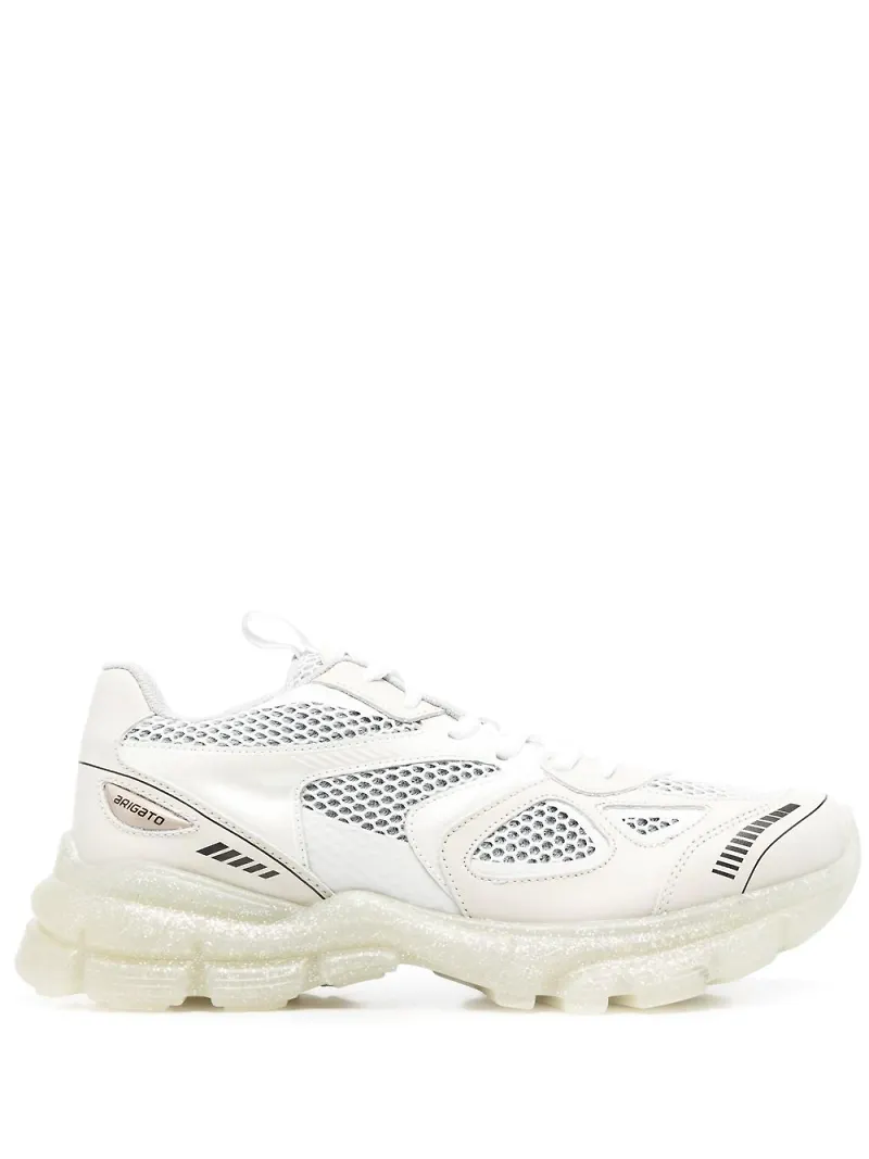 Axel Arigato låga sneakers med panel - Vit