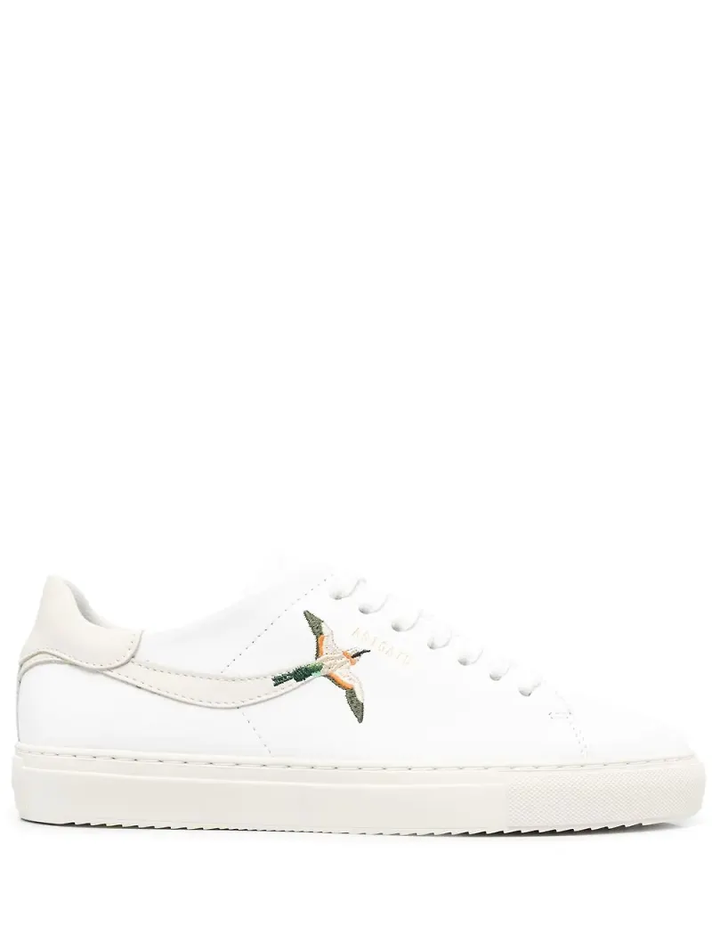 Axel Arigato sneakers med broderad fågel - Vit