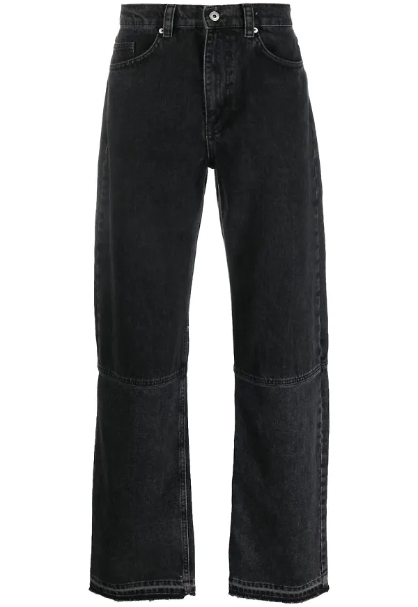 Axel Arigato wide leg-jeans - Svart